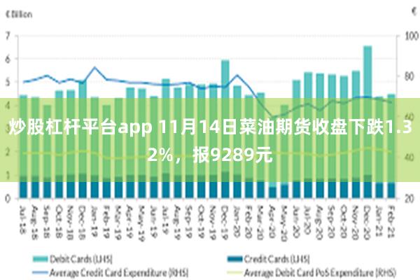 炒股杠杆平台app 11月14日菜油期货收盘下跌1.32%，报9289元