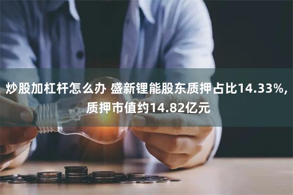 炒股加杠杆怎么办 盛新锂能股东质押占比14.33%, 质押市值约14.82亿元