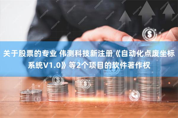 关于股票的专业 伟测科技新注册《自动化点废坐标系统V1.0》等2个项目的软件著作权